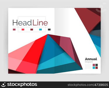 Low poly triangle business background. Low poly triangle abstract background