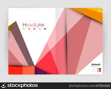 Low poly triangle business background. Low poly triangle abstract background