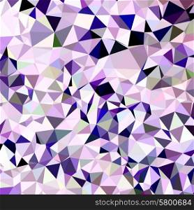 Low polygon style illustration of a blue violet abstract geometric background.. Blue Violet Abstract Low Polygon Background