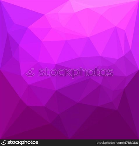 Low polygon style illustration of a byzantine purple abstract geometric background.. Byzantine Purple Abstract Low Polygon Background