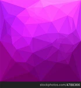 Low polygon style illustration of a byzantine purple abstract geometric background.. Byzantine Purple Abstract Low Polygon Background