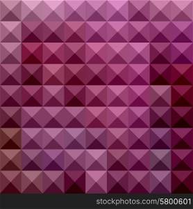 Low polygon style illustration of a byzantium purple abstract geometric background.. Byzantium Purple Abstract Low Polygon Background