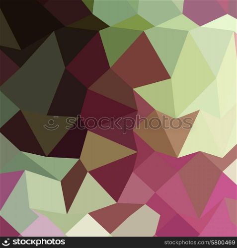 Low polygon style illustration of a claret red abstract geometric background.. Claret Red Abstract Low Polygon Background