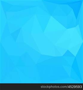 Low polygon style illustration of a dark turquoise abstract geometric background.. Dark Turquoise Abstract Low Polygon Background