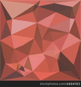 Low polygon style illustration of a deep pink abstract geometric background.. Deep Pink Abstract Low Polygon Background