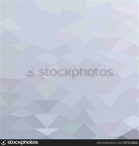 Low polygon style illustration of a grey abstract background.. Grey Abstract Low Polygon Background