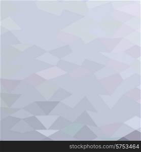 Low polygon style illustration of a grey abstract background.. Grey Abstract Low Polygon Background