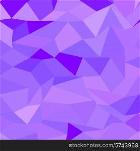 Low polygon style illustration of a icebergs abstract background.. Icebergs Purple Abstract Low Polygon Background