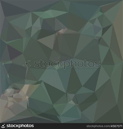 Low polygon style illustration of a light sea green abstract geometric background.. Light Sea Green Abstract Low Polygon Background