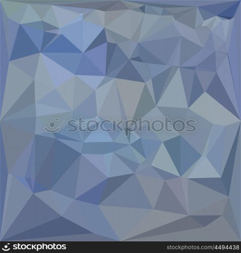 Low polygon style illustration of a light steel blue abstract geometric background.. Light Steel Blue Abstract Low Polygon Background