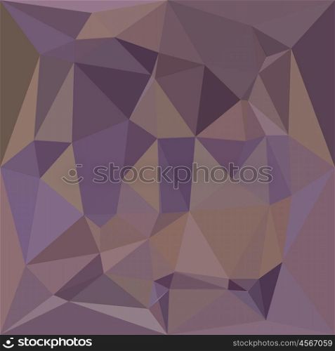 Low polygon style illustration of a medium purple abstract geometric background.. Medium Purple Abstract Low Polygon Background
