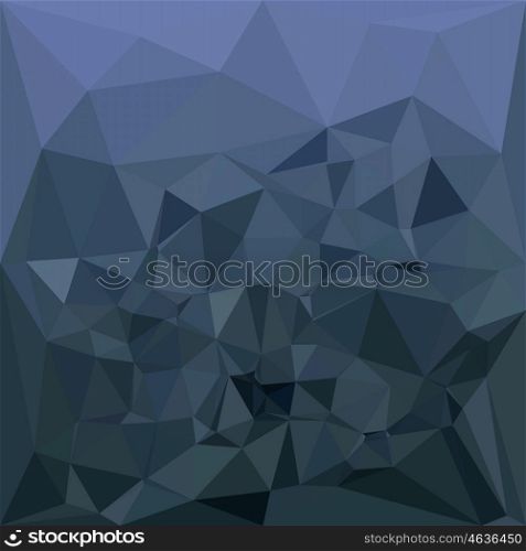 Low polygon style illustration of a medium slate blue abstract geometric background.. Medium Slate Blue Abstract Low Polygon Background