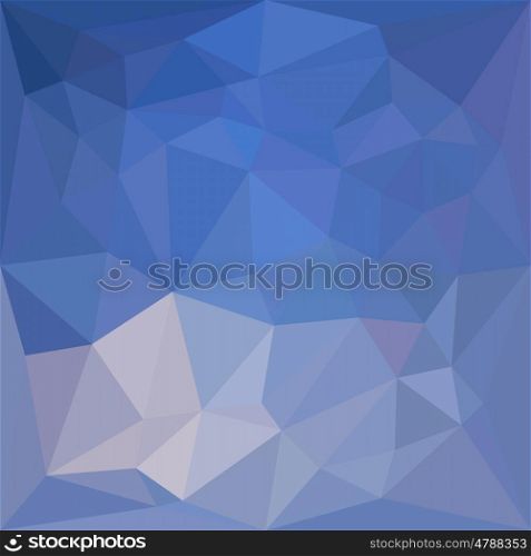 Low polygon style illustration of a powder blue abstract geometric background.. Powder Blue Abstract Low Polygon Background