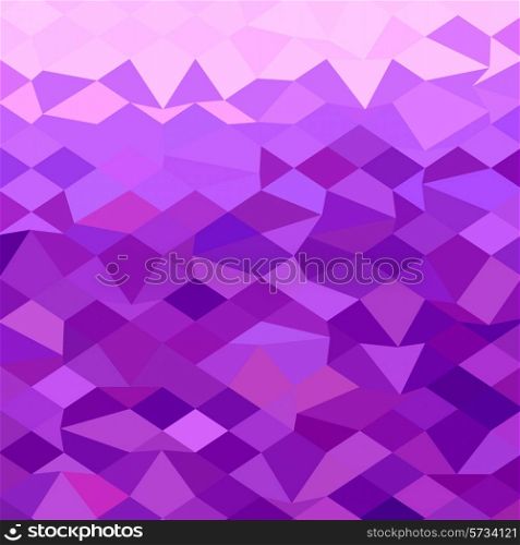 Low polygon style illustration of a purple abstract background.. Purple Abstract Low Polygon Background