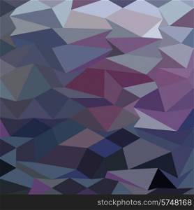 Low polygon style illustration of a purple abstract background.. Purple Abstract Low Polygon Background