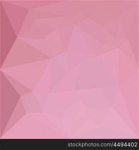 Low polygon style illustration of a rosy brown abstract geometric background.. Rosy Brown Abstract Low Polygon Background