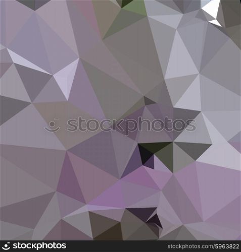 Low polygon style illustration of an antique fuchsia purple abstract geometric background.. Antique Fuchsia Purple Abstract Low Polygon Background