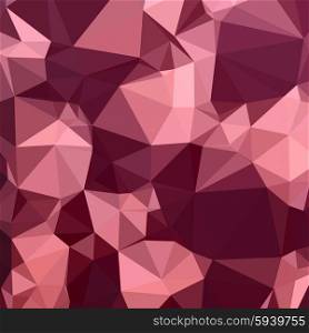 Low polygon style illustration of an imperial purple abstract geometric background.. Imperial Purple Abstract Low Polygon Background