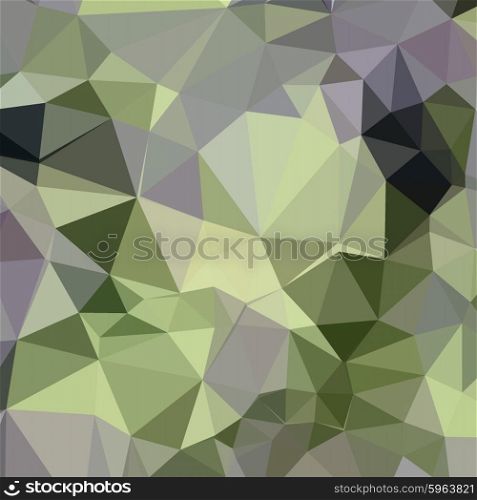 Low polygon style illustration of asparagus green abstract geometric background.. Asparagus Green Abstract Low Polygon Background