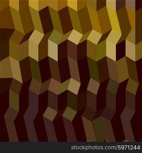 Low polygon style illustration of caput mortuum brown abstract geometric background.. Caput Mortuum Brown Abstract Low Polygon Background