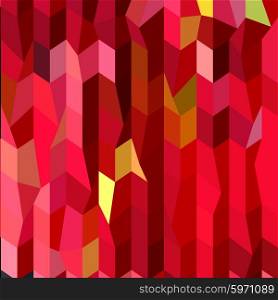 Low polygon style illustration of cardinal red abstract geometric background.. Cardinal Red Abstract Low Polygon Background