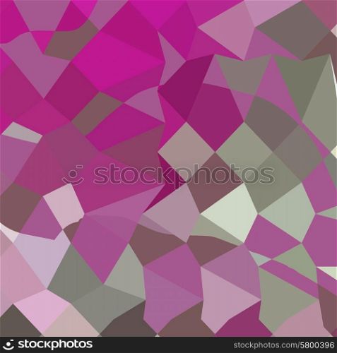 Low polygon style illustration of dark lavender abstract geometric background.. Dark Lavender Abstract Low Polygon Background