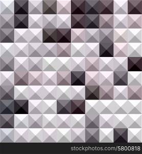 Low polygon style illustration of davy gray abstract geometric background.. Davy Gray Abstract Low Polygon Background