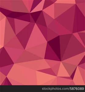Low polygon style illustration of deep cerise purple abstract geometric background.. Deep Cerise Purple Abstract Low Polygon Background