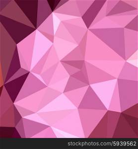 Low polygon style illustration of fandango purple abstract geometric background.. Fandango Purple Abstract Low Polygon Background