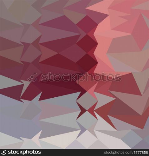 Low polygon style illustration of imperial purple abstract geometric background.. Imperial Purple Abstract Low Polygon Background