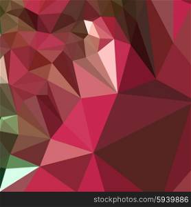 Low polygon style illustration of jazzberry jam purple abstract geometric background.. Jazzberry Jam Purple Abstract Low Polygon Background