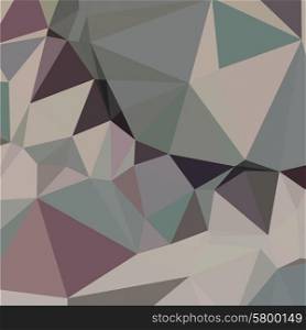Low polygon style illustration of laurel green abstract geometric background.. Laurel Green Abstract Low Polygon Background