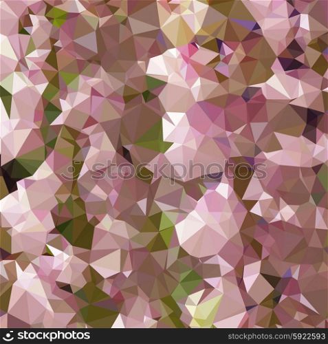 Low polygon style illustration of lavender rose pink abstract geometric background.. Lavender Rose Pink Abstract Low Polygon Background