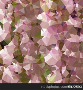 Low polygon style illustration of lavender rose pink abstract geometric background.. Lavender Rose Pink Abstract Low Polygon Background