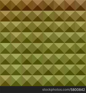 Low polygon style illustration of mignonette green abstract geometric background.. Mignonette Green Abstract Low Polygon Background