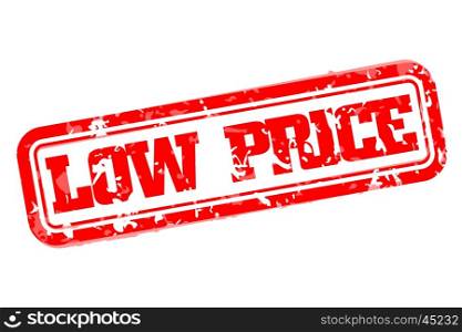 Low price rubber stamp. Low price rubber stamp vector illustration