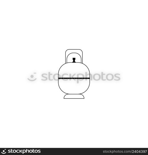 LPG gas cylinders icon logo vector design template