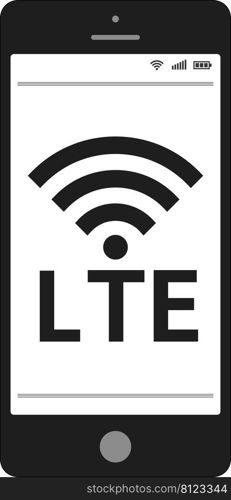 Lte sign signal smartphone technology 4G LTE mobile communications