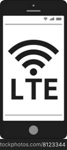 Lte sign signal smartphone technology 4G LTE mobile communications