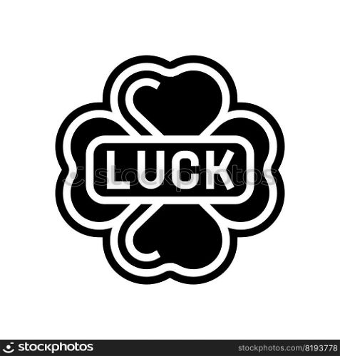 luck slot game glyph icon vector. luck slot game sign. isolated symbol illustration. luck slot game glyph icon vector illustration