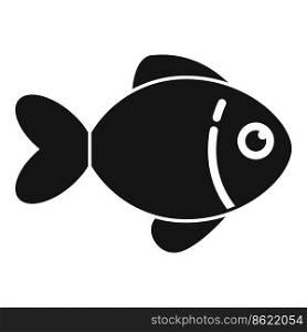 Lucky charm fish icon simple vector. Japan neko. Chinese fortune. Lucky charm fish icon simple vector. Japan neko