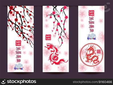 Lunar new year, vietnamese new year, Chinese New Year 2024 , Year of the Dragon 