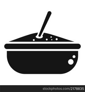 Lunch meal icon simple vector. Dinner food. School meal. Lunch meal icon simple vector. Dinner food