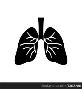 Lungs icon trendy