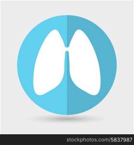 Lungs - vector illustration