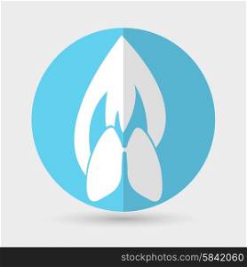 Lungs - vector illustration