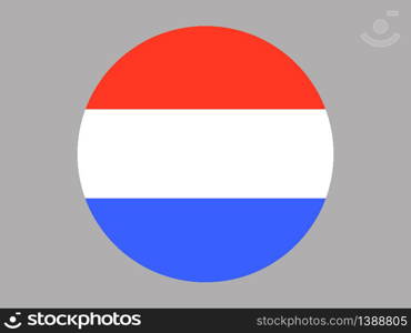 Luxembourg National flag. original color and proportion. Simply vector illustration background, from all world countries flag set for design, education, icon, icon, isolated object and symbol for data visualisation