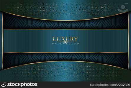 Luxurious dark navy tosca green background. Elegant modern background. Vector graphic illustration