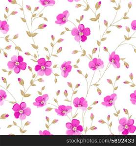 Luxurious peony wallapaper in wintage style. Vector illustration.