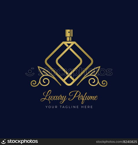 luxurious perfume logo